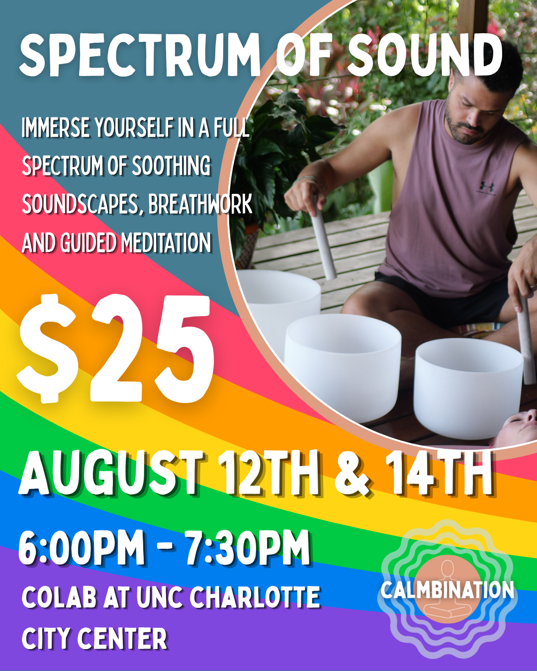 Spectrum of Sound: A Calmbination Experience for CLT Pride