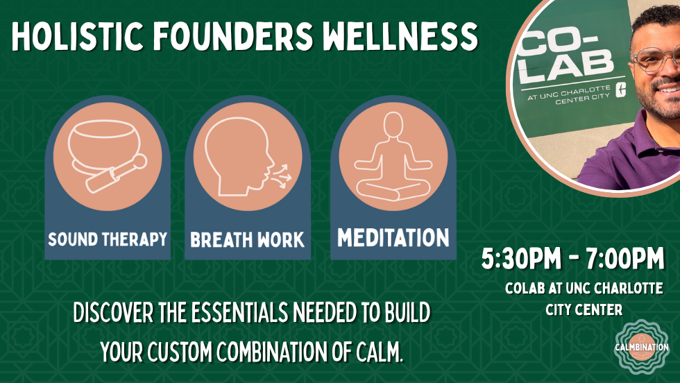 Holistic Founder Wellness Night (October) — Calmbination class in Charlotte, NC